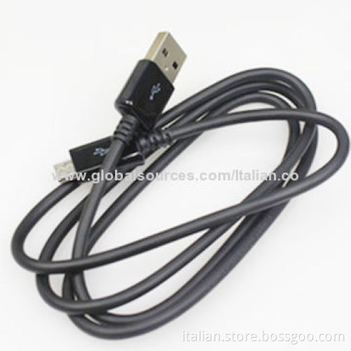 Micro USB Cable with Data and Charging Sync, Molded Type Connector, 1 to 10m Available Length